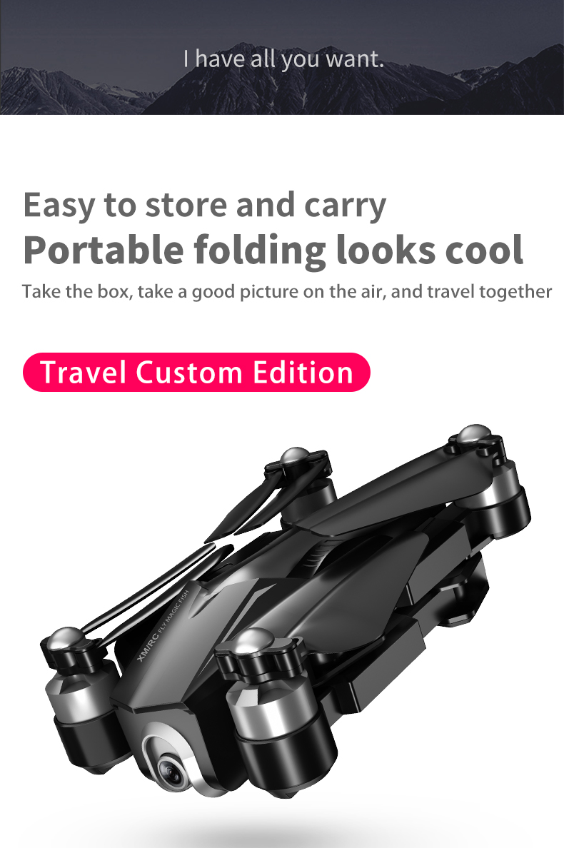 XMRC-M8-SE-5G-WIFI-FPV-GPS-with-4K-HD-Camera-30mins-Flight-Time-1KM-RC-Distance-Brushless-Foldable-R-1919895-2