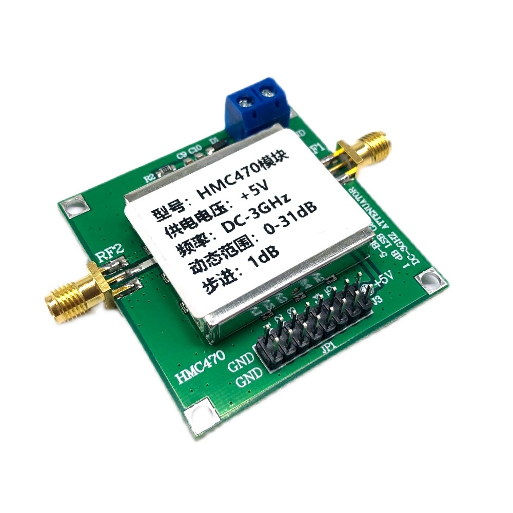 HMC470-DC5V-3GHz-1dB-to-31dB-5-bit-GaAs-IC-Digital-Radio-Frequency-Attenuator-Module-1918441-1