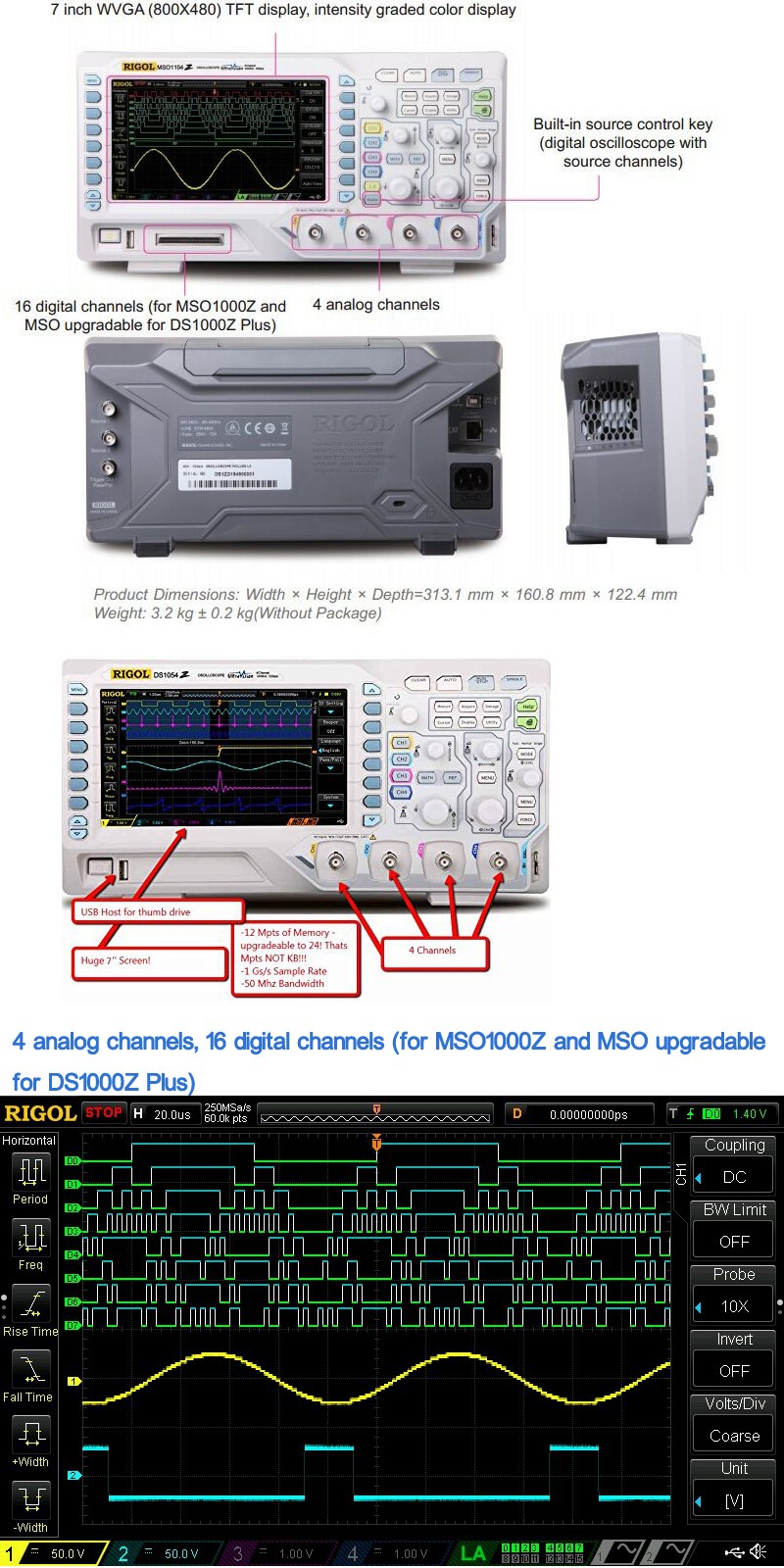 RIGOL-DS1054Z-Digital-4-Channels-50MHz-Bandwidth-1GSs-7inch-WVGA-12Mpts-30000wfm-Oscilloscope-1112065-1