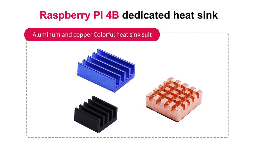 1-Copper-Sheet--2-Aluminum-Sheets-Heatsink-Kit-with-Black-Glue-for-Raspberry-Pi-4B-1608368-1