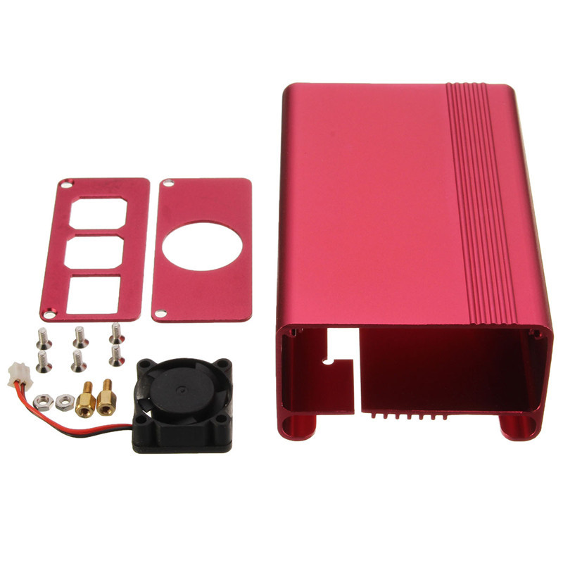 1Pc-4-Colors-Aluminum-Alloy-Protective-Case-With-Cooling-Fan-For-For-Raspberry-Pi-2-Model-BB-1032673-5