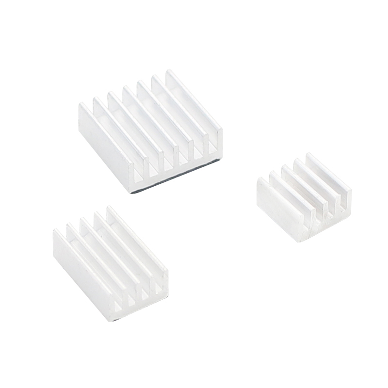 3Pcs-BlackGoldGreenSilver-Aluminum-Radiator-Heat-Sink-with-Back-Glue-for-Raspberry-Pi-4B-1552741-1