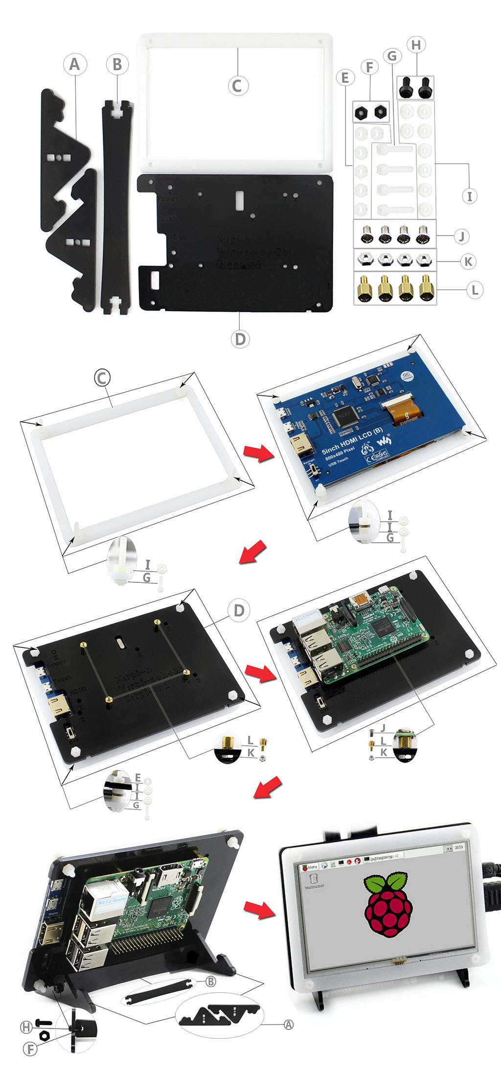 5inch-HDMI-LCDB-800times480-Resistive-Touch-Screen-for-Raspberry-Pi-4-with-Bicolor-Case-Supports-Car-1672816-4