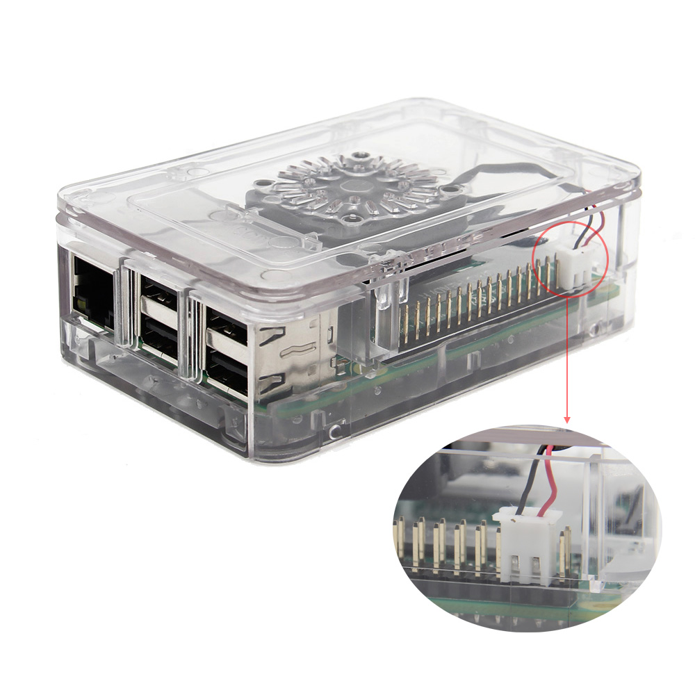 ABS-Enclosure-Case-Support-Cooling-Fan-For-Raspberry-Pi-Model-3B--2B--B-1198396-3