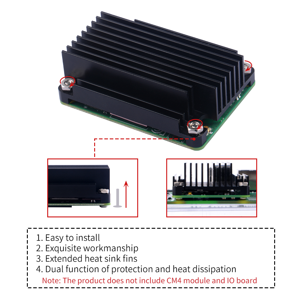 Aluminum-Alloy-CNC-Heat-Sink-without-Fan-for-Raspberry-Pi-CM4-Module-1872208-5