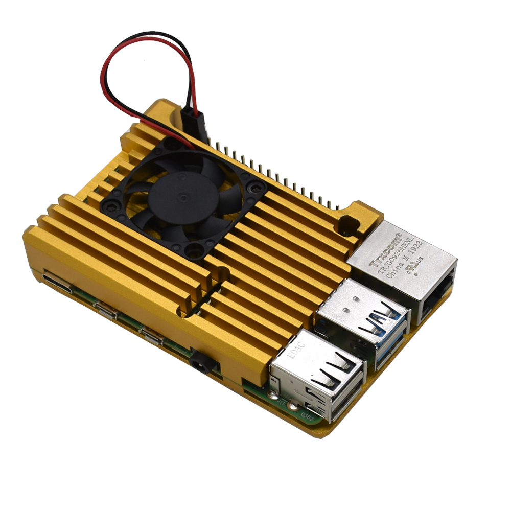 Aluminum-Alloy-Case-for-Raspberry-Pi-4-BlackGoldSliverBlueGreyRed-Metal-Enclosure-Protective-Shell-w-1589647-3