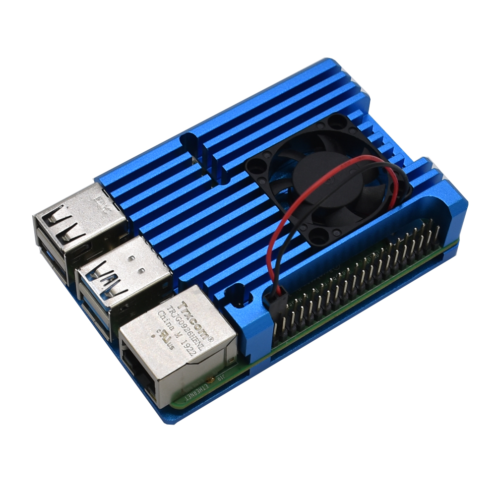 Aluminum-Alloy-Case-for-Raspberry-Pi-4-BlackGoldSliverBlueGreyRed-Metal-Enclosure-Protective-Shell-w-1589647-4