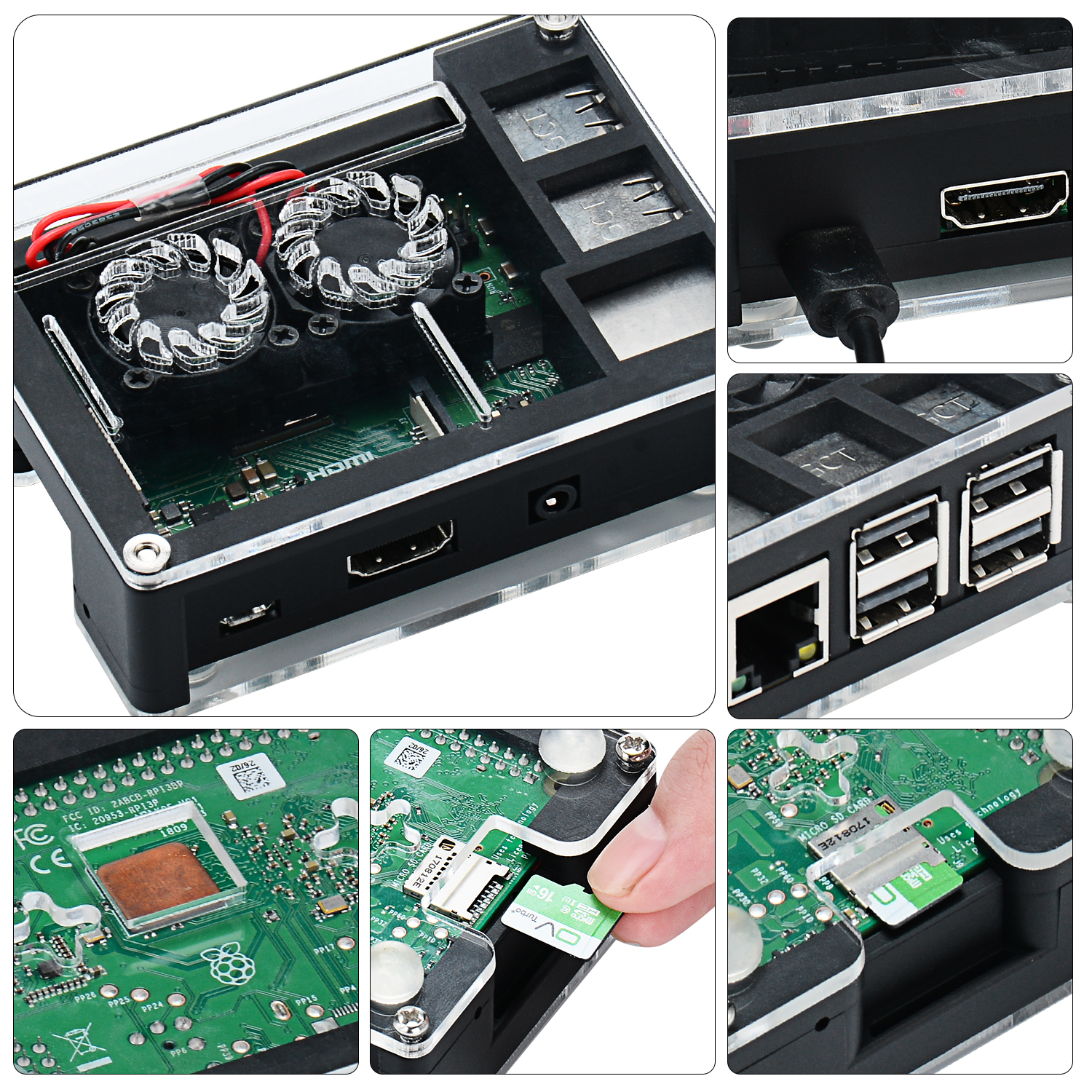 Black-Acrylic-Case-Support-Dual-Cooling-Fans-For-Raspberry-Pi-3B-Board-1411938-1