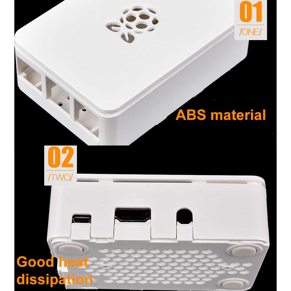 BlackWhiteTransparent-Raspberry-Pi-ABS-Case-Enclosure-Box-V4-With-Heat-Sink--5V3A-Power-Supply-EU-Pl-1593314-8