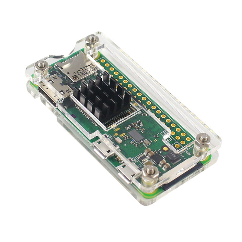 Catdareg-Raspberry-Pi-Zero-Acrylic-Case-Shell--Heat-Sink--Screwdriver--40P-Double-Row-Pin-Kit-1838824-3