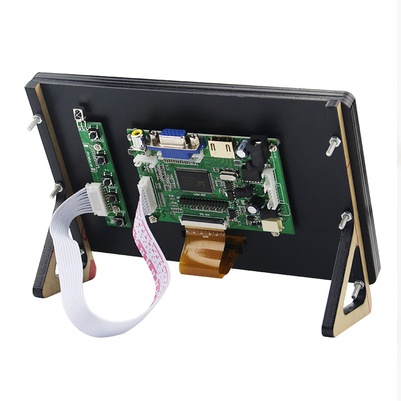 Caturda-C1034-7-Inch--Screen-Split-Style--Acrylic-Protect-Cover-fits-C0960-for-Raspberry-Pi-1718224-8