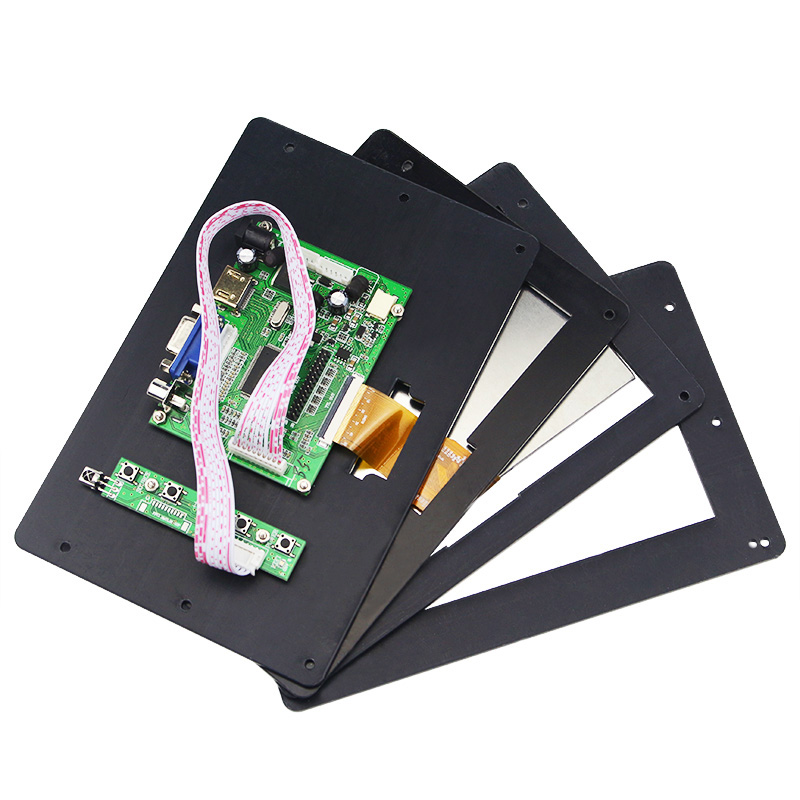 Caturda-C1034-7-Inch--Screen-Split-Style--Acrylic-Protect-Cover-fits-C0960-for-Raspberry-Pi-1718224-9