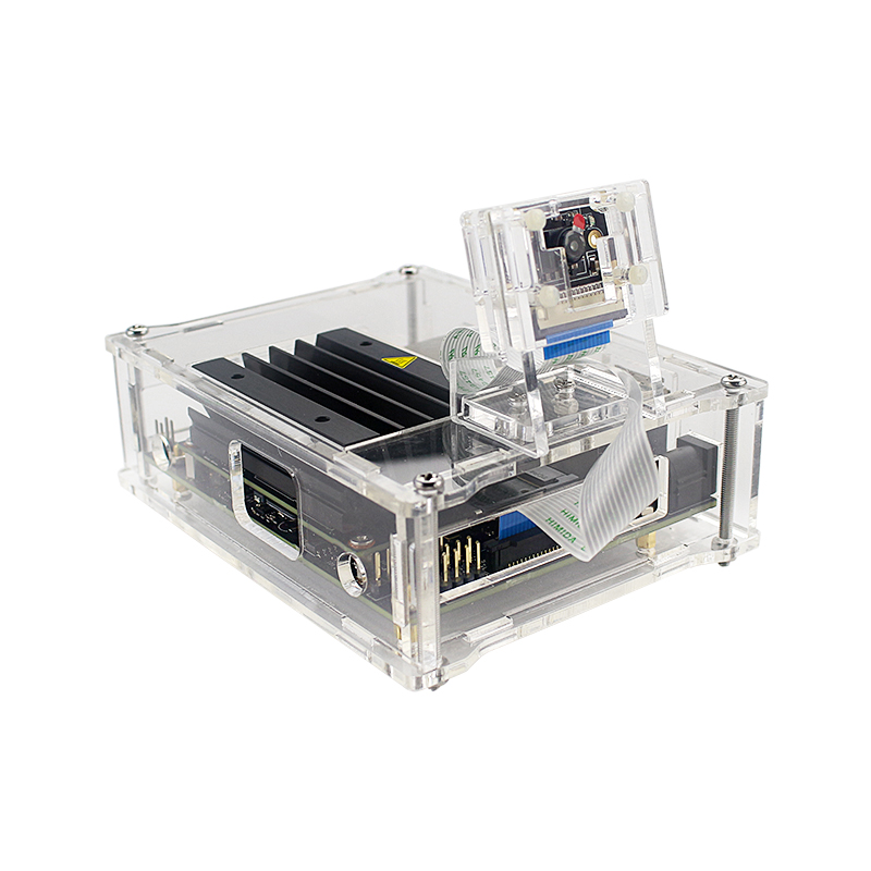 Caturda-C2150-Acrylic-Protective-Case--Camera-Bracket-Enclosure-Kit-for-Jetson-Nano-1718938-2