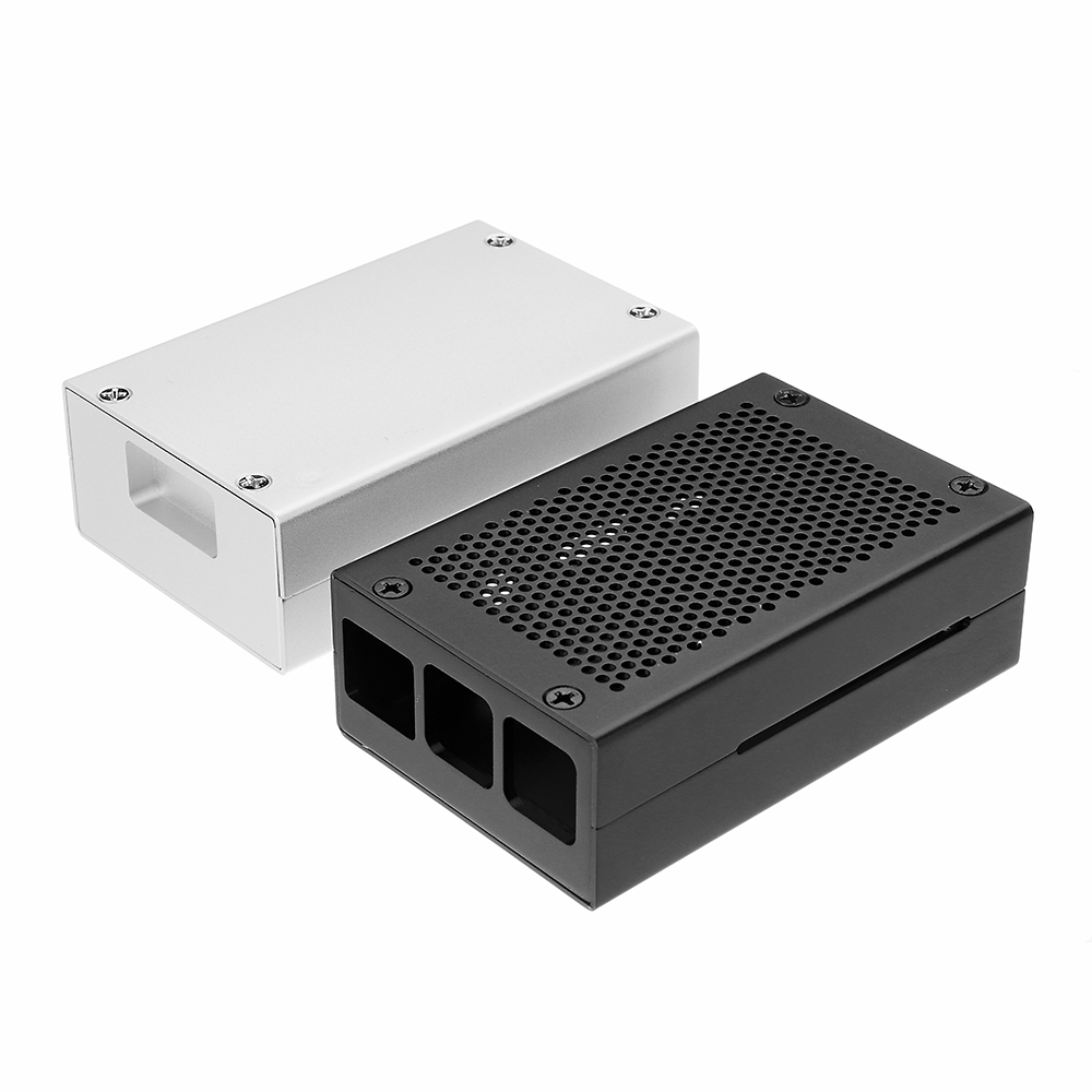 SilverBlack-Aluminum-Case-Metal-Enclosure-With-Screwdriver-For-Raspberry-Pi-3-Model-Bplus-1322542-1