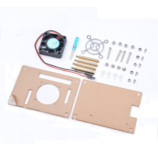 Transparent-Acrylic-Case--Cooling-System-External-Fan--Screwdriverr-Tool-For-Raspberry-Pi-432BB-1054768-2