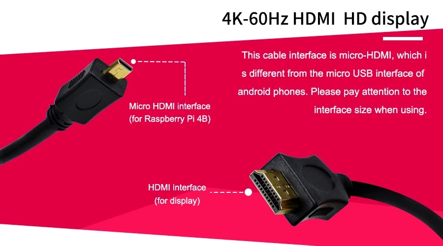 YAHBOOMreg-Micro-HDMI-to-HDMI-Cable-4K-Data-Transfer-Monitor-Cable-for-Raspberry-Pi-4B-1805907-4