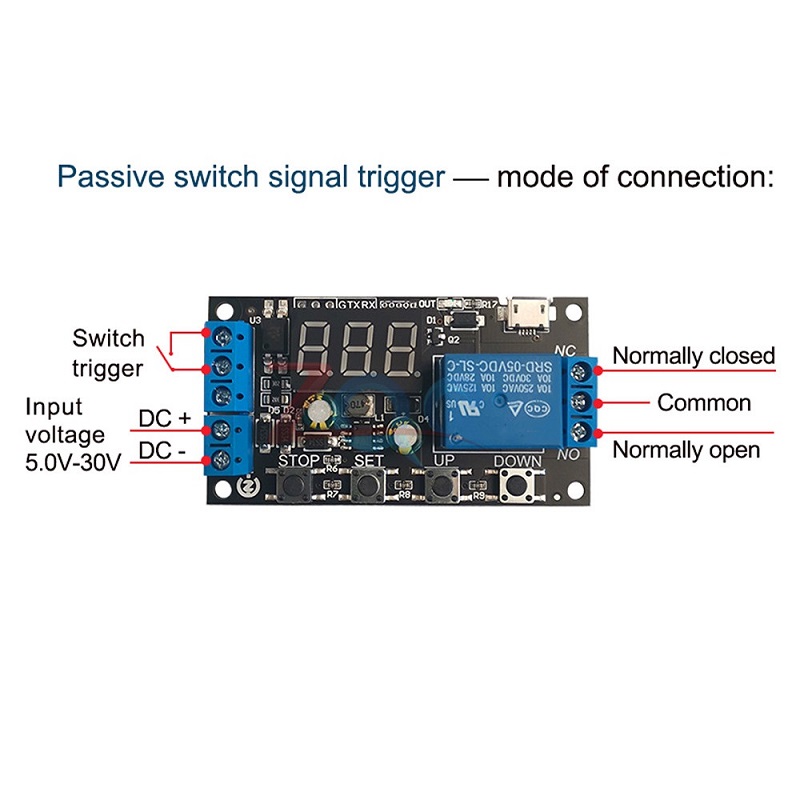 3Pcs-ZK-TD2-5V-12V-24V-Time-Delay-Relay-Module-Trigger-Cycle-Timing-Industrial-Anti-overshoot-Timer--1804444-8