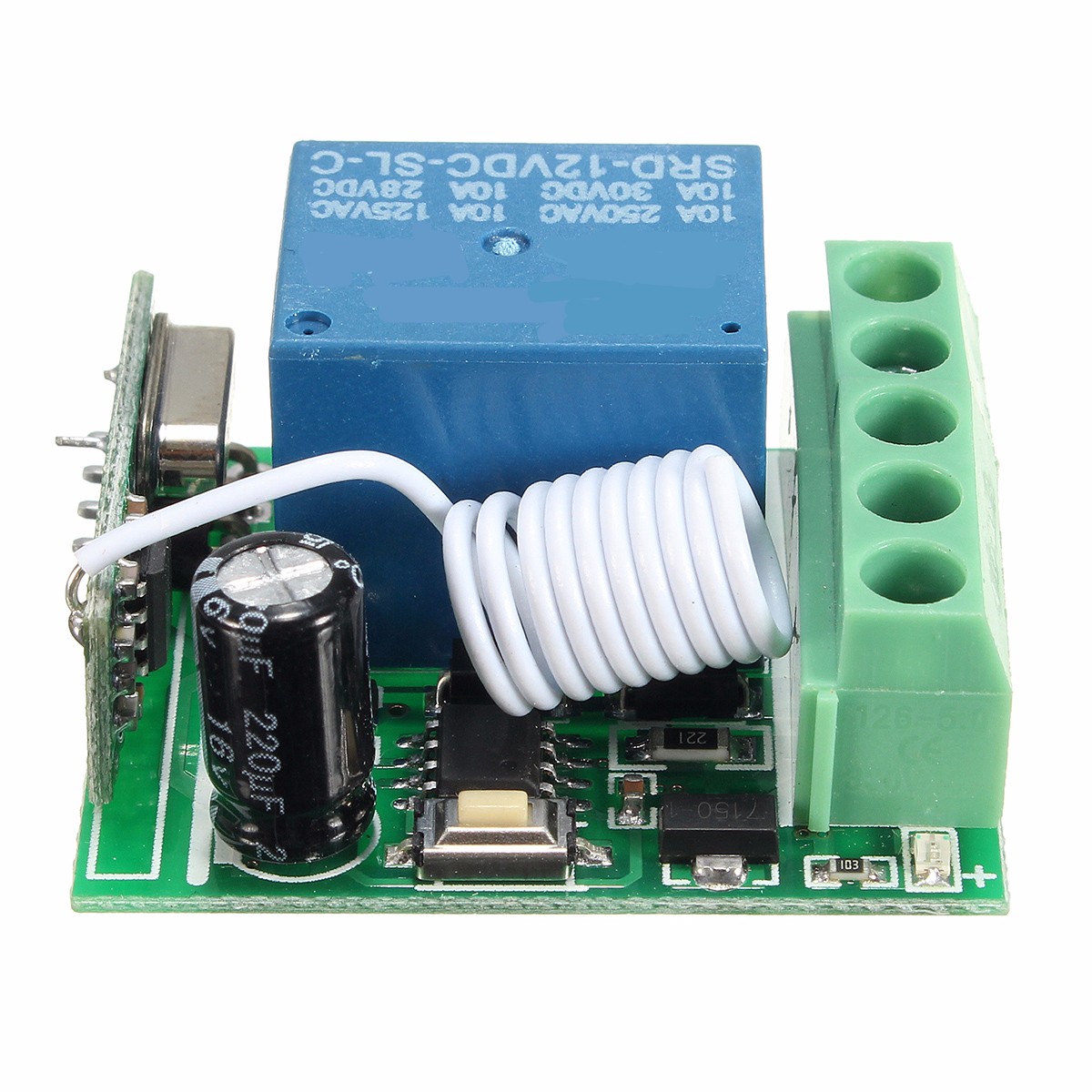 3pcs-DC12V-10A-1CH-433MHz-Wireless-Relay-RF-Remote-Control-Switch-Receiver-Board-1314825-7