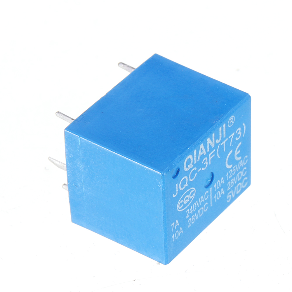 5Pcs-QIANJI-JQC-3FT73-5VDC-12VDC-T73-5V-12V-10A-5Pin-Relay-Module-1557265-5