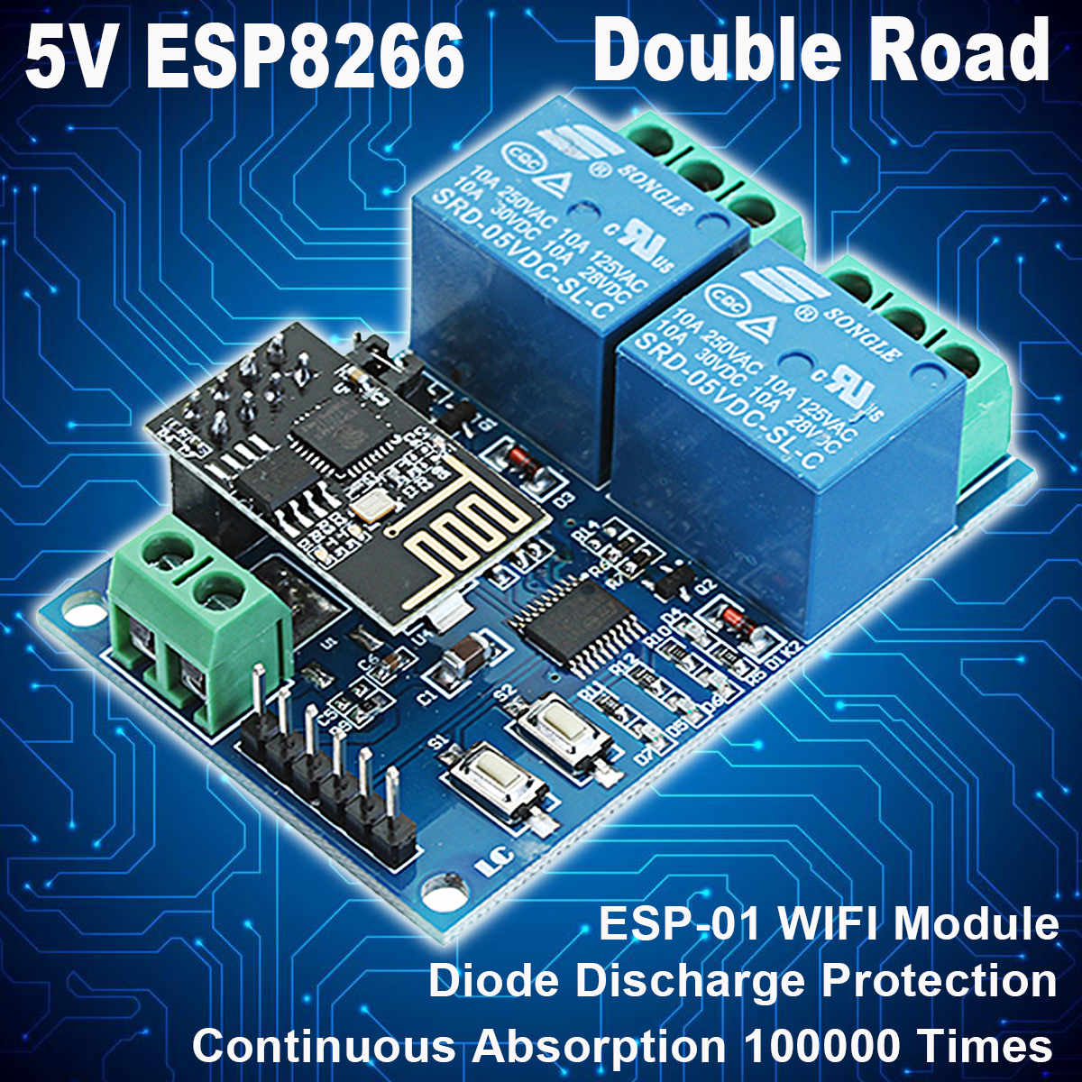 5V-ESP8266-Dual-WiFi-Relay-Module-Internet-Of-Things-Smart-Home-Mobile-APP-Remote-Switch-1270421-2