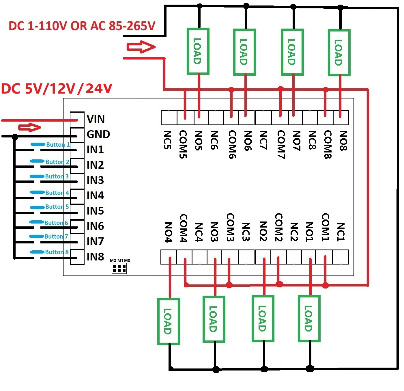 8Ch-43392M-EV1527-Learning-Code-OOK-ASK-RC-Multi-function-Remote-Control-Module-DC-5V-12V-24V-1967266-3