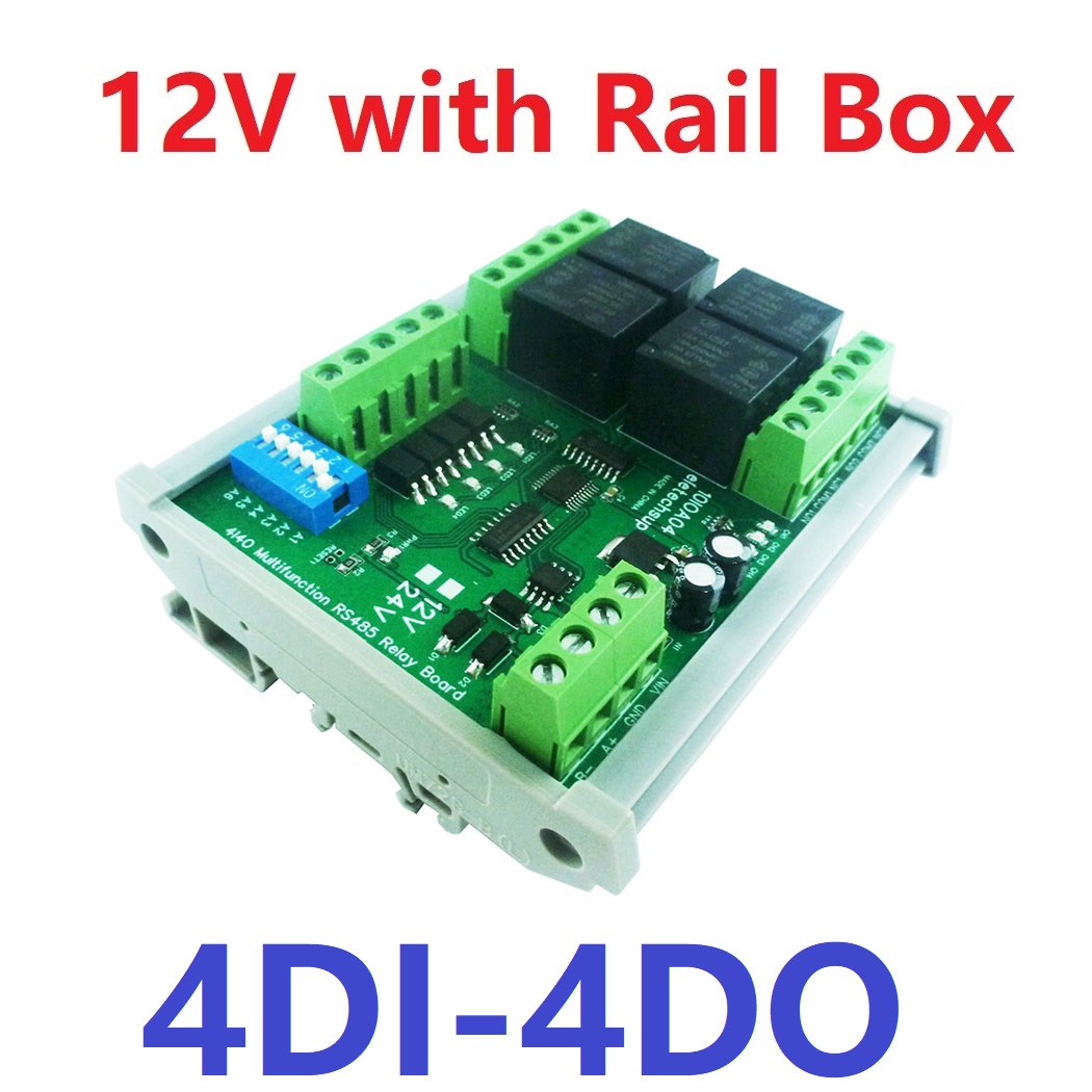 DC-12V-1-8Ch-Optically-Isolated-NPN-Input-Relay-Output-DI-DO-PLC-IO-Expanding-Module-Modbus-RTU-RS48-1967294-7