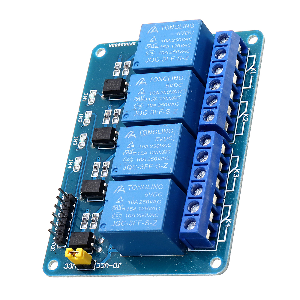 Geekcreitreg-5V-4-Channel-Relay-Module-For-PIC-ARM-DSP-AVR-MSP430-Geekcreit-for-Arduino---products-t-87987-6