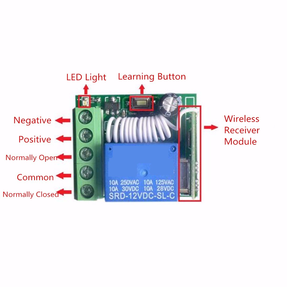 Geekcreitreg-DC12V-10A-1CH-433MHz-Wireless-Relay-RF-Remote-Control-Switch-Receiver-1096170-2