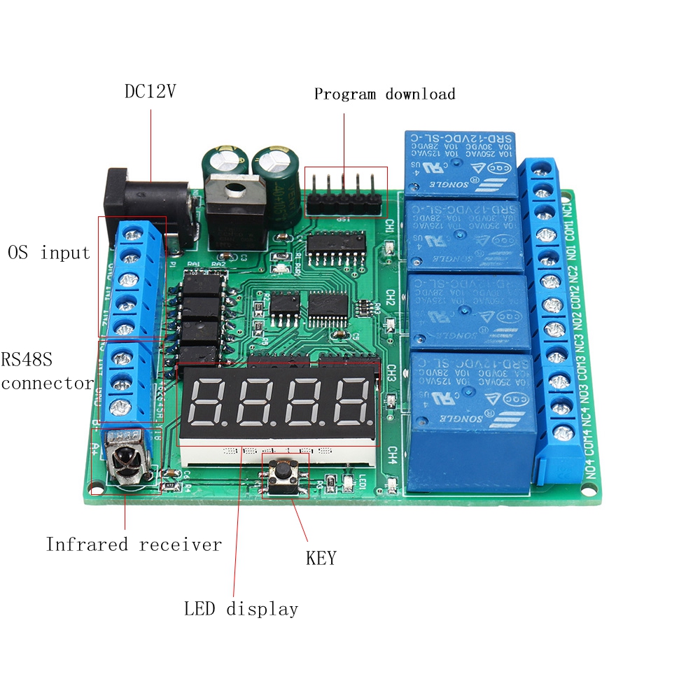 N722A04TB411UD68B01-N76E003-MCU-Development-Board-MS51FB9AE-Digital-Tube-LED-Infrared-Optocoupler-RS-1938112-1