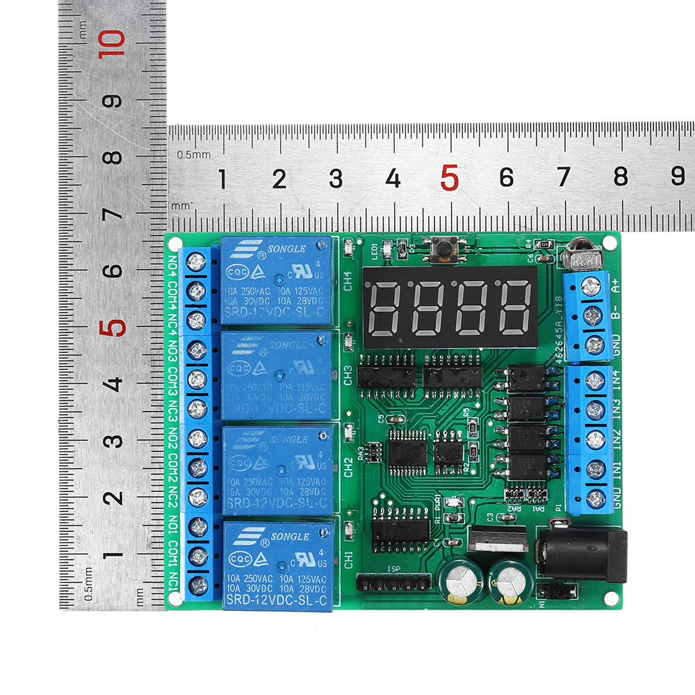 N722A04TB411UD68B01-N76E003-MCU-Development-Board-MS51FB9AE-Digital-Tube-LED-Infrared-Optocoupler-RS-1938112-8