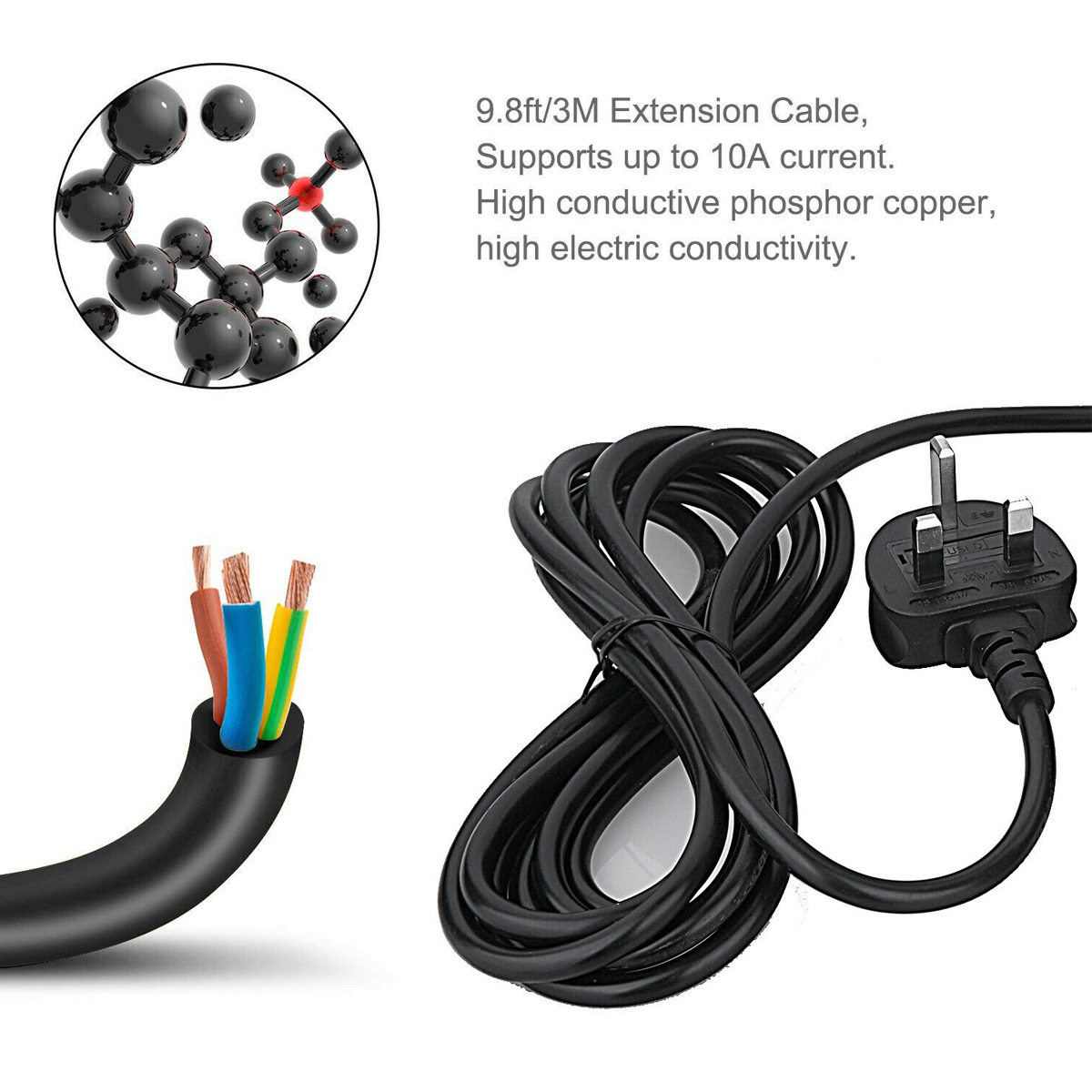 3M-Extension-Lead-Cable-Surge-Protected-Tower-Power-Socket-with-8Way-4-USB-1957280-7