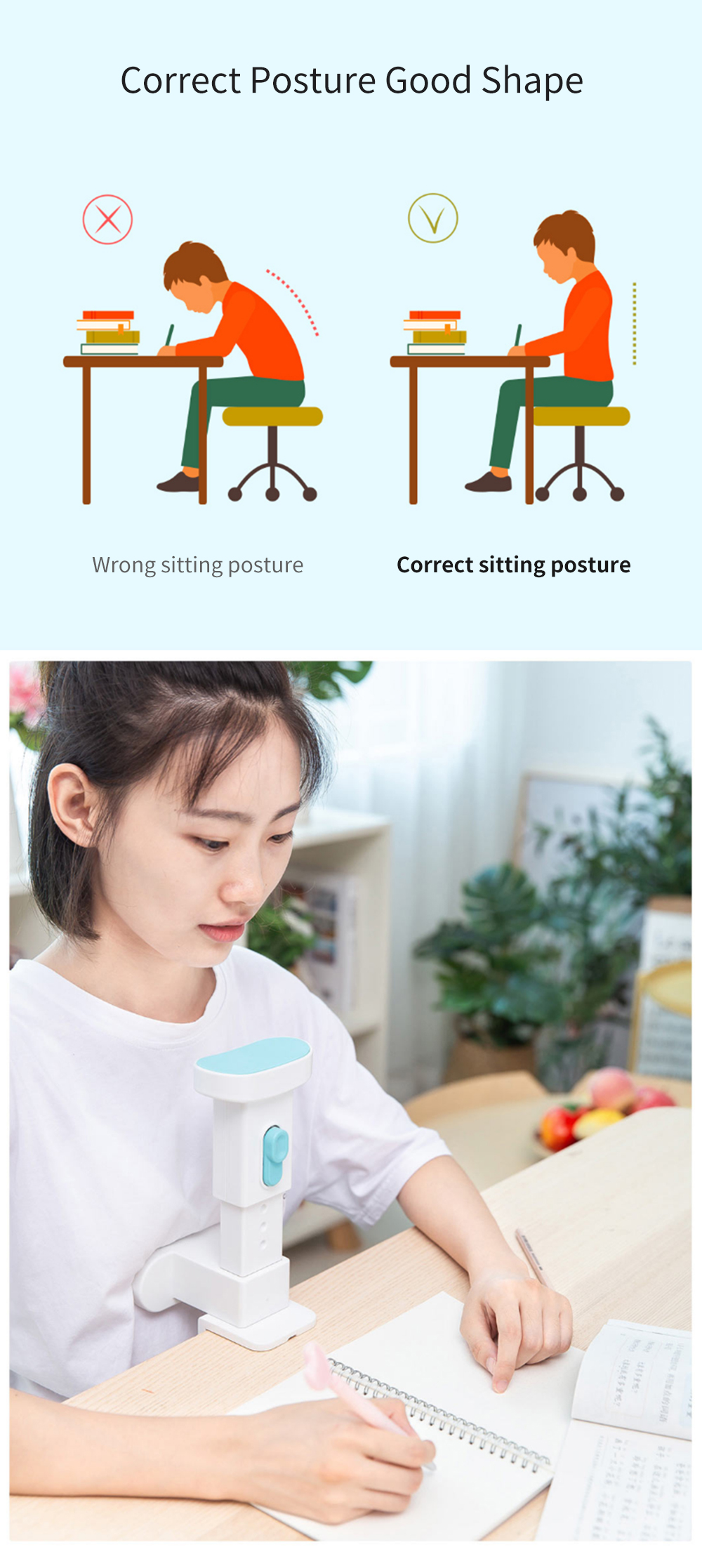 Deli-Sitting-Posture-Corrector-Silicone-Height-Adjustment-Reduce-Muscle-Pressure-Children-Sitting-Po-1548059-2