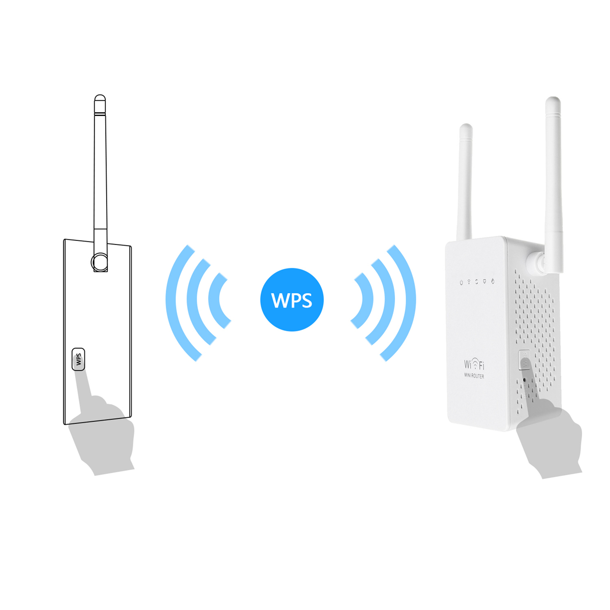 300Mbps-Wireless-Wifi-Range-Repeater-Booster-80211-Dual-Antennas-Wireless-AP-Router-with-LAN-WAN-Por-1257437-8