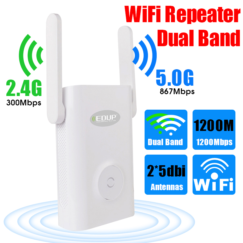 EDUP-1200Mbps-Dual-Band-WiFi-Repeater-24G5G-Wireless-Range-Extender-with-2x5dBi-External-Antennas-EP-1941192-2