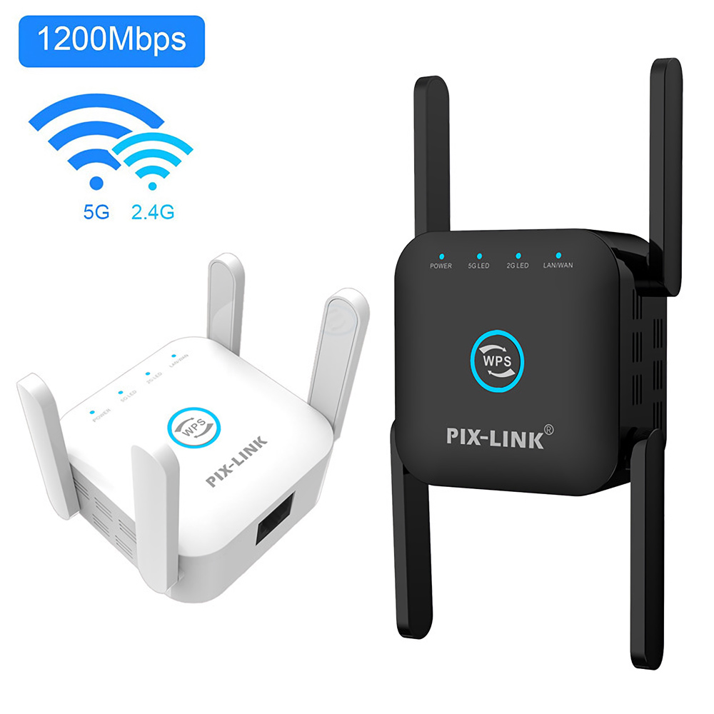 PIXLINK-1200Mbps-Wireless-Wifi-Repeater-24GHz--5GHz-Long-Range-Wi-Fi-Repeater-Router-Signal-Booster--1953227-1