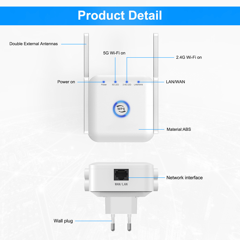 PIXLINK-1200Mbps-Wireless-Wifi-Repeater-24GHz--5GHz-Long-Range-Wi-Fi-Repeater-Router-Signal-Booster--1953227-5