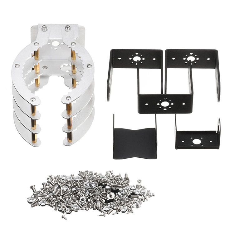 4DOF-Mechanical-Arm-Manipulator-Robot-Arm-Claw-Metal-Holder-Bracket-Kit-Digital-with-Servo-1225565-11