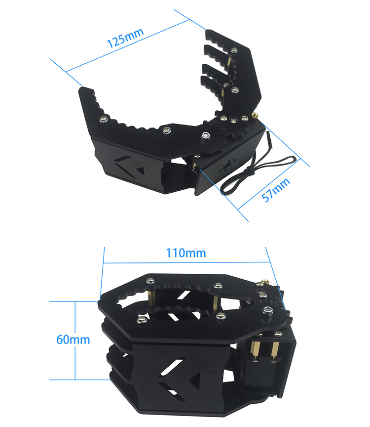 DIY-4DOF-Robot-Arm-Claw-Holder-With--4pcs-Digital-Servo-1208203-4
