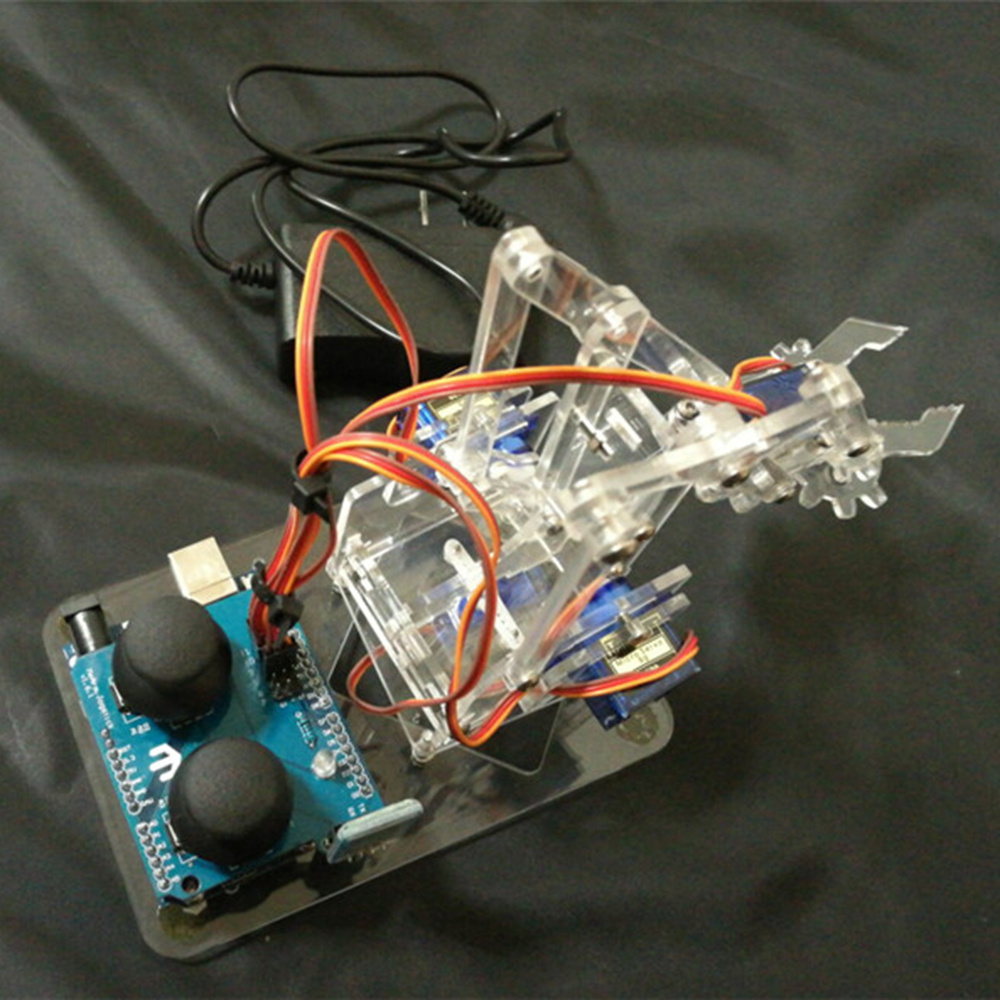 DIY-Mearm-Smart-Acylic-RC-Robot-Arm-Bluetooth-Stick-Control-With-Servos-1536337-1