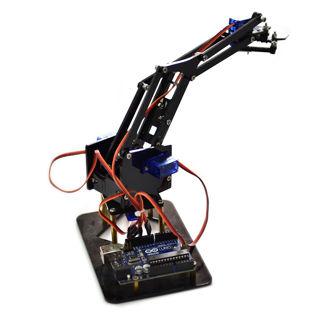 DIY-STEAM--Smart-RC-Robot-Arm-Acrylic-Educational-Kit-With-Servos-1428773-3
