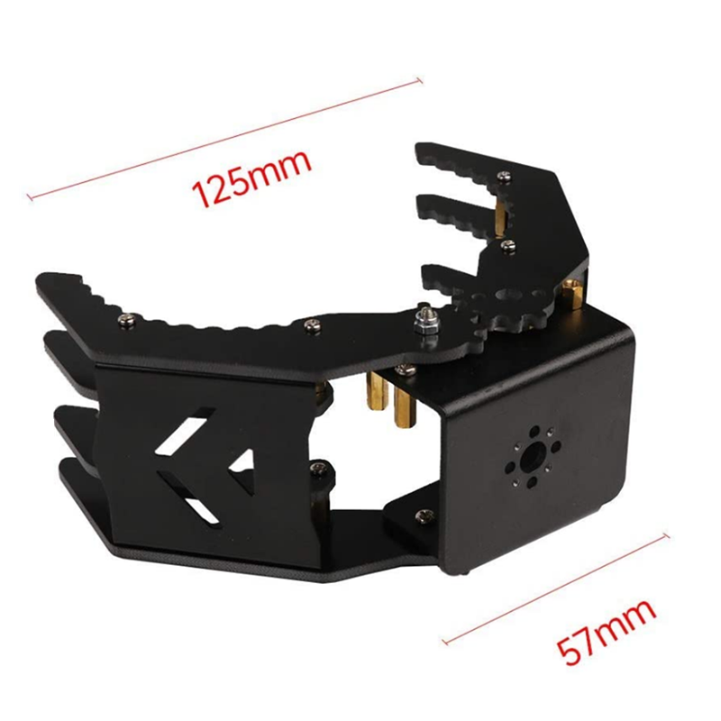 Hiwonder-Aluminum-Alloy-Mechanical-Claw-Robot-Arm-with-8KG-Torque-LDX-335MG-Digital-Servo-1804504-6