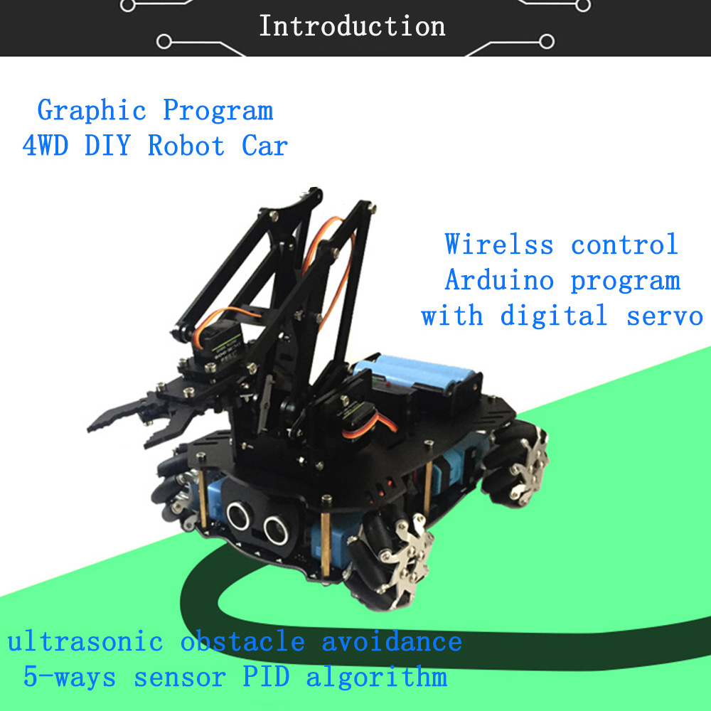 PI-Master-Robot-DIY-Programmable-Ultrasonic-Avoidance-With-Omni-Wheels-Smart-RC-Robot-Arm-Tank-Compa-1527627-1