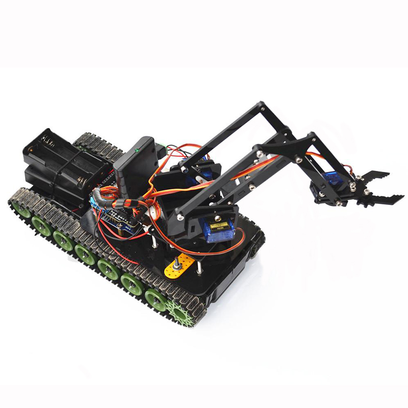 Remote-Control-Robot-Tank-Toys-RC-Robot-Chassis-Kit-With-Servo--PS2-Mearm-1237694-4