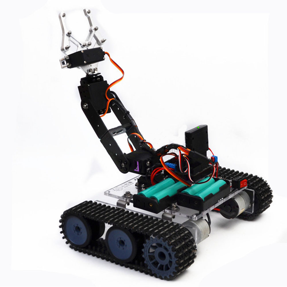 SNAR20--DIY-RC-Robot-Arm-Tank-Acrylic-With-PS2-Stick-1424993-3