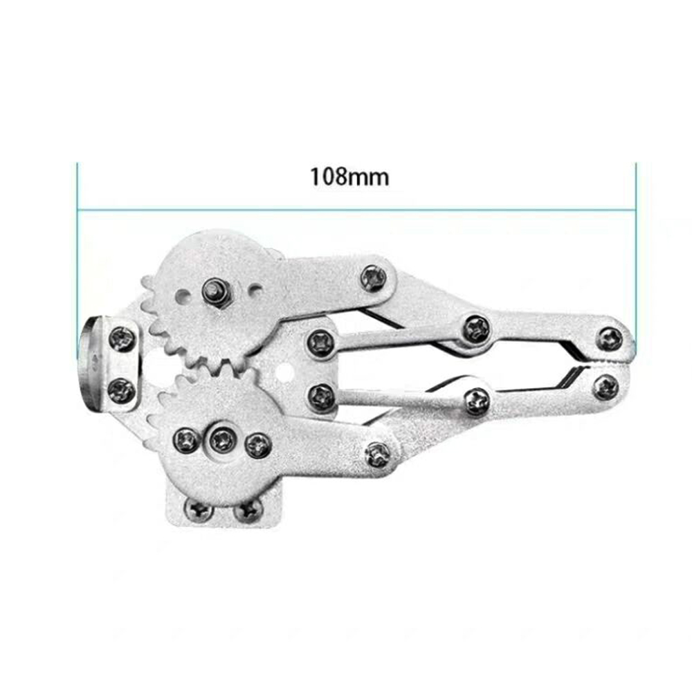 Stainless-Steel-Manipulator-5DOF-Rotating-Assembled-Robot-Arm-Clamp-Claw-Mount-With-5pcs-Servo-1141237-8