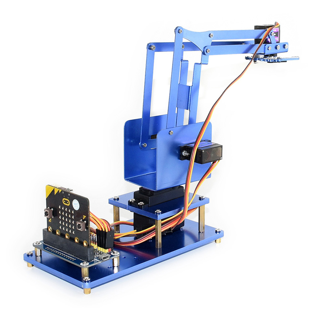 Waveshare-DIY-Microbit-Metal-4DOF-RC-Robot-Arm-Kit-With-Digital-Servos-1467174-6