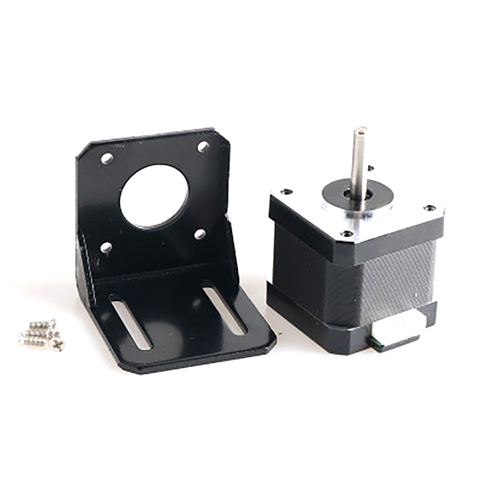 42-Stepper-Motor-with-Motor-Fixing-Bracket-Kit-for-Smart-Robot-Car-Chassis-1763030-2