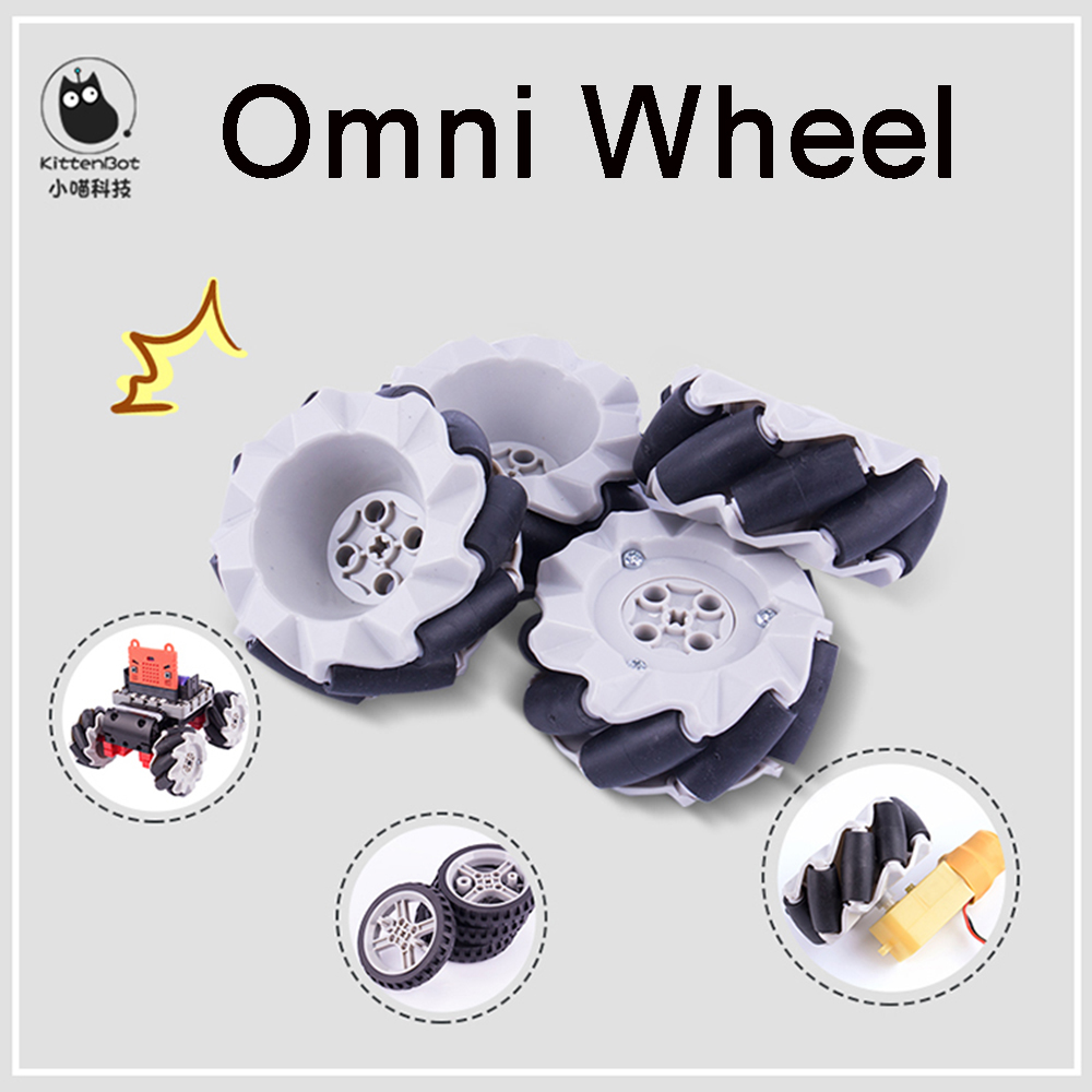 4PCS-Kittenbot-64mm-Omni-Wheels-For-DIY-RC-Robot-Car-1561668-1