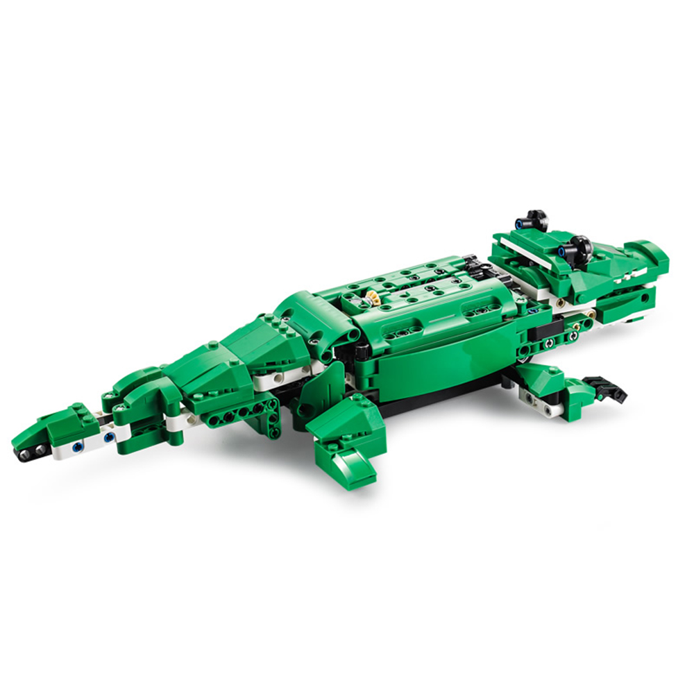 CaDA-C51035-DIY-2-in-1-Dinosaur-Crocodile-Smart-RC-Robot-Block-Building-Gesture-Voice-Interaction-Ro-1611489-3