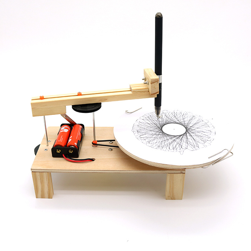 DIY-Electric-Drawing-Robot-Educational-Scientific-Invention-Toys-Kits-1310547-1